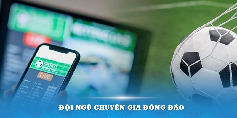 Đội ngũ chuyên gia đông đảo