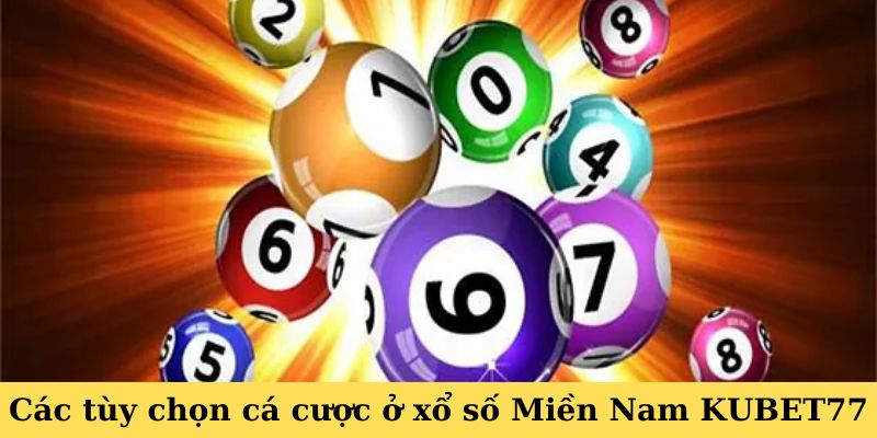 Các tùy chọn cá cược ở xổ số Miền Nam KUBET77